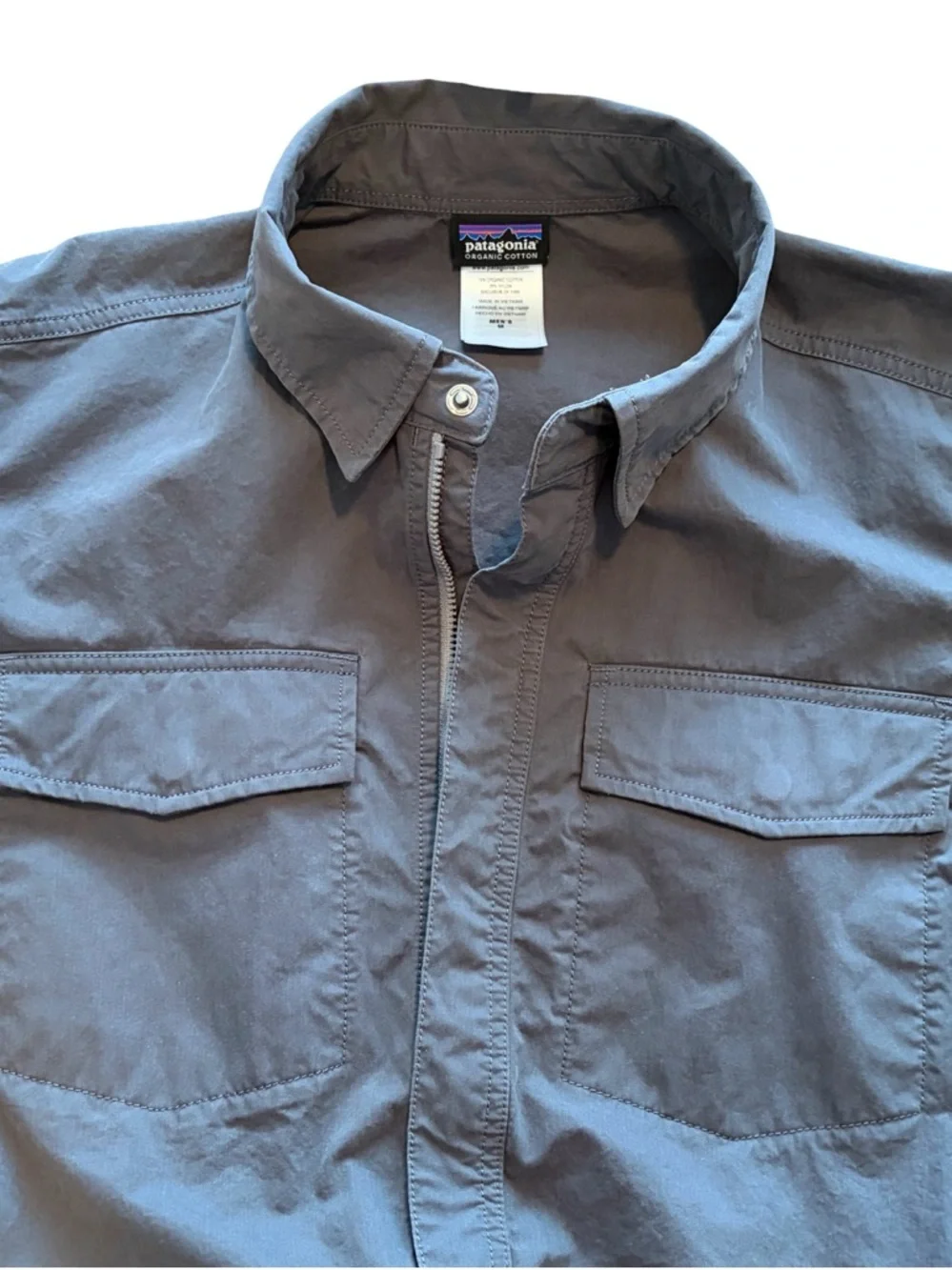 Patagonia Men’s Canvas Jacket Gray Size M